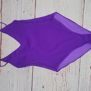 Left On Friday Vibrant Purple One Piece Swimsuit